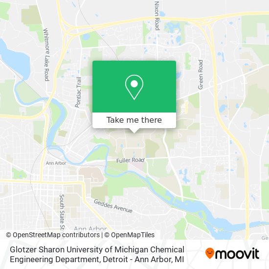 Glotzer Sharon University of Michigan Chemical Engineering Department map