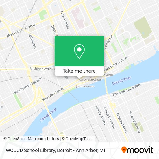 WCCCD School Library map