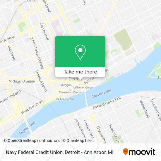 Navy Federal Credit Union map