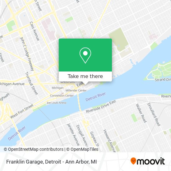 Franklin Garage map