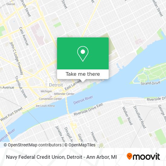 Navy Federal Credit Union map
