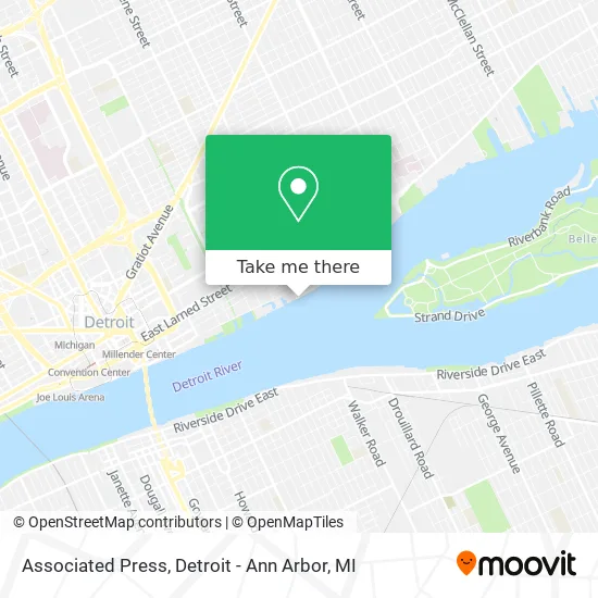 Associated Press map