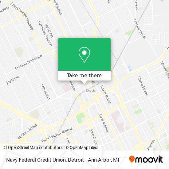 Mapa de Navy Federal Credit Union