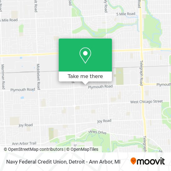 Navy Federal Credit Union map