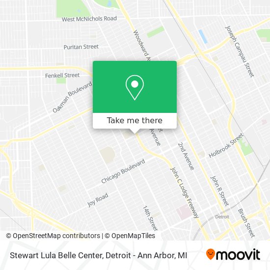 Stewart Lula Belle Center map
