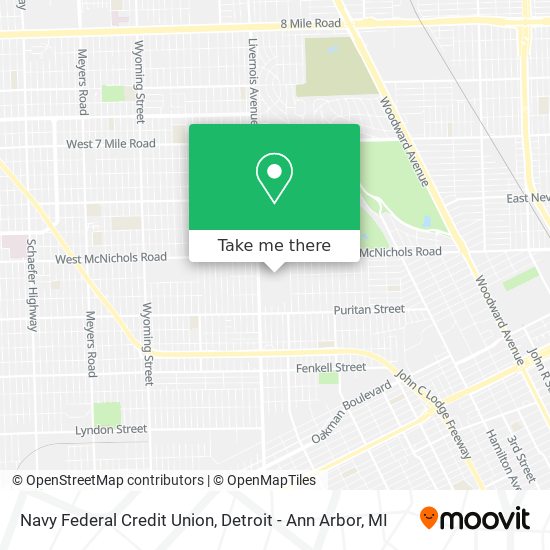 Navy Federal Credit Union map