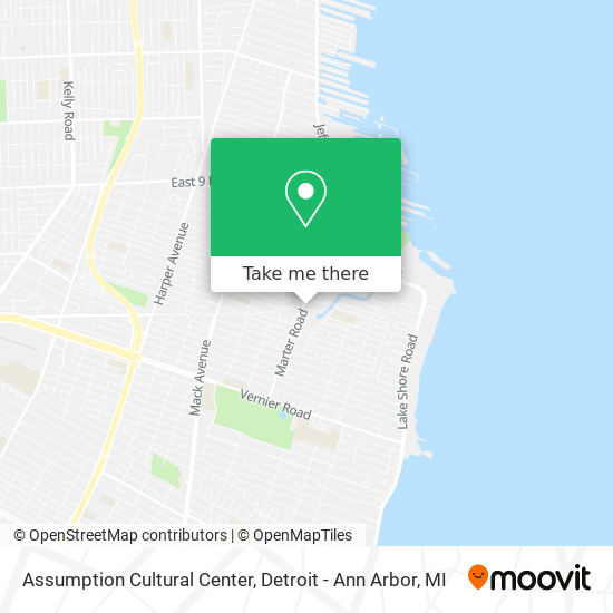 Assumption Cultural Center map