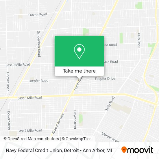 Navy Federal Credit Union map