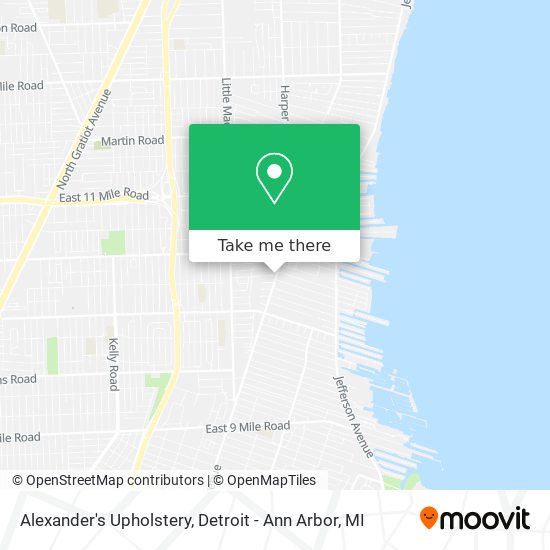 Mapa de Alexander's Upholstery