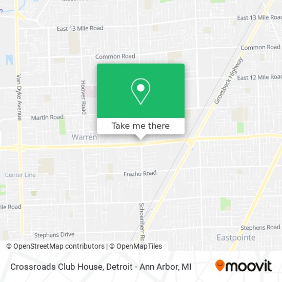 Mapa de Crossroads Club House