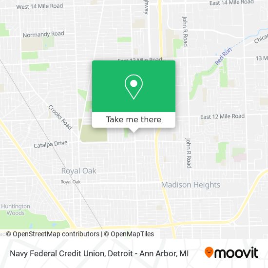 Navy Federal Credit Union map