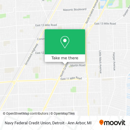 Navy Federal Credit Union map