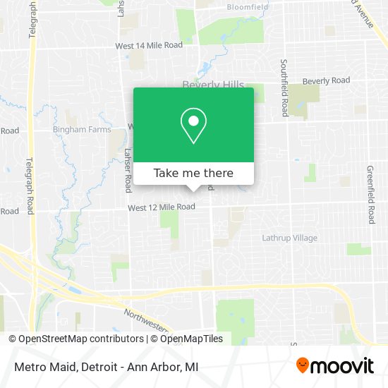 Mapa de Metro Maid