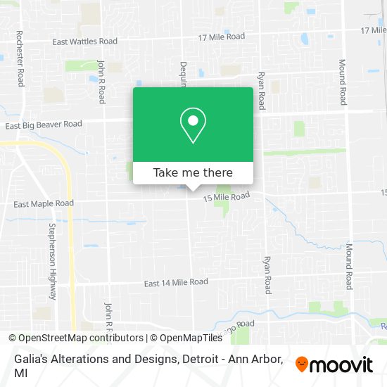 Mapa de Galia's Alterations and Designs