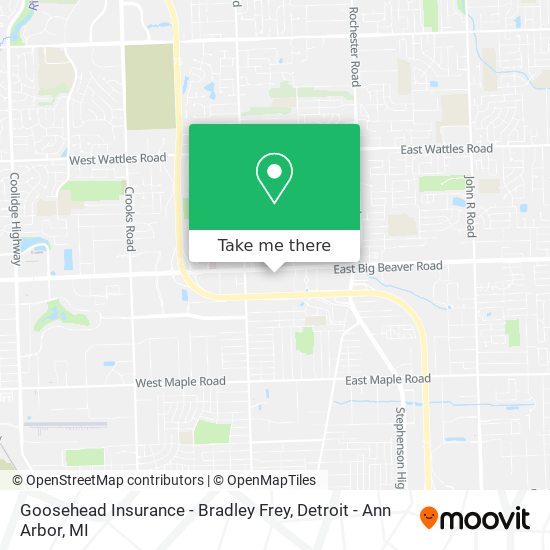 Mapa de Goosehead Insurance - Bradley Frey