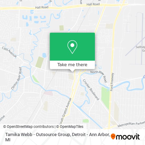 Mapa de Tamika Webb - Outsource Group