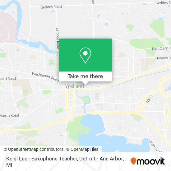 Kenji Lee - Saxophone Teacher map