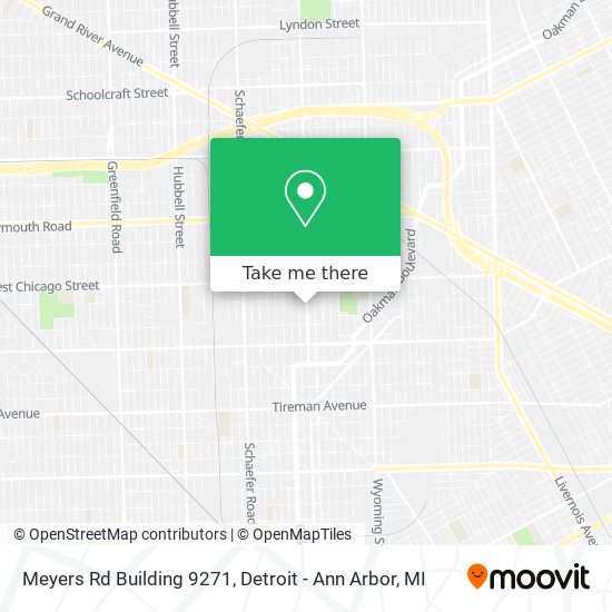 Mapa de Meyers Rd Building 9271