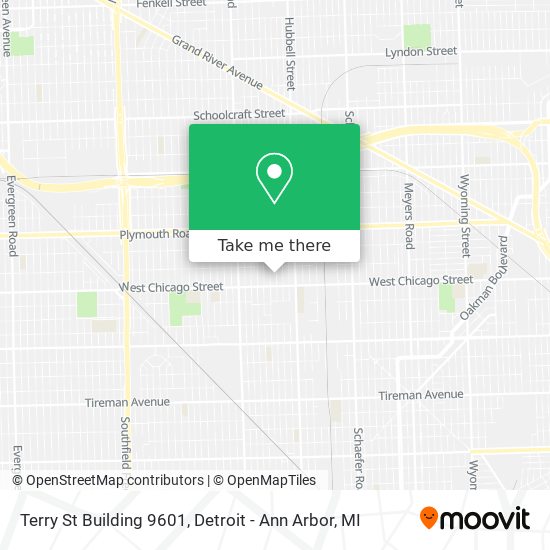 Terry St Building 9601 map