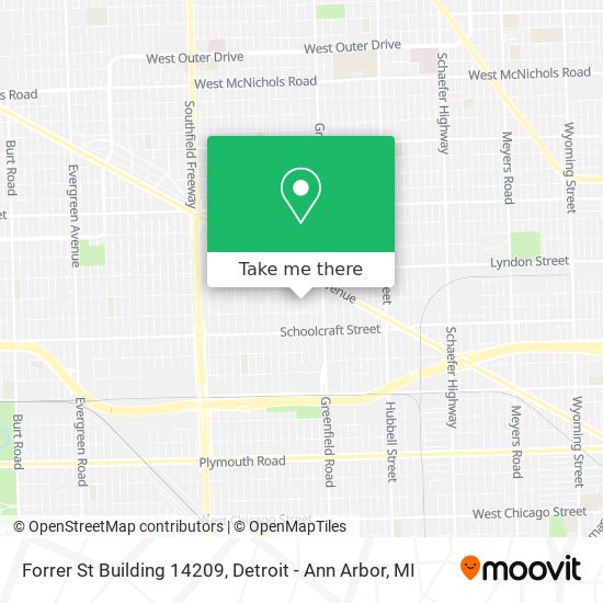 Forrer St Building 14209 map