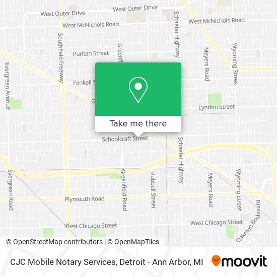 CJC Mobile Notary Services map