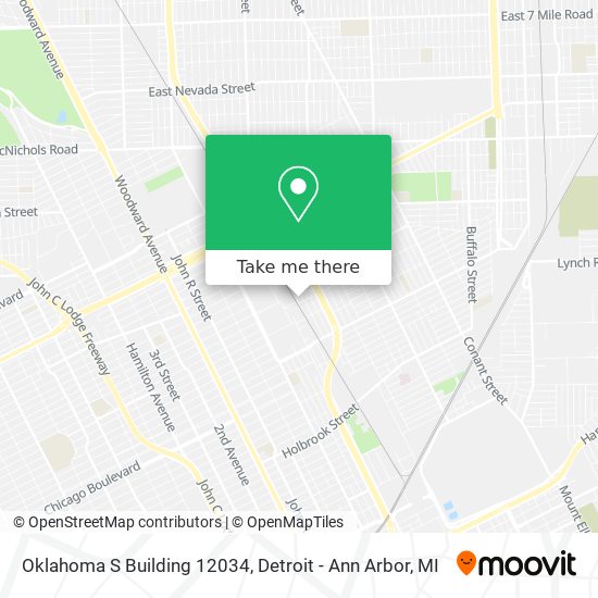 Oklahoma S Building 12034 map