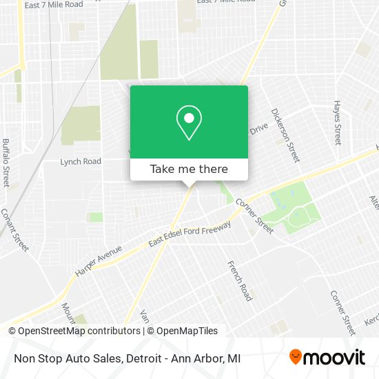 Mapa de Non Stop Auto Sales