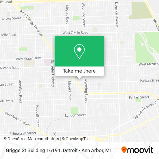 Griggs St Building 16191 map