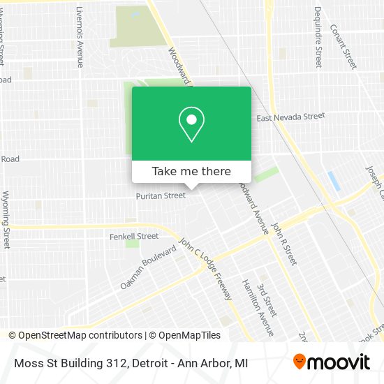 Mapa de Moss St Building 312