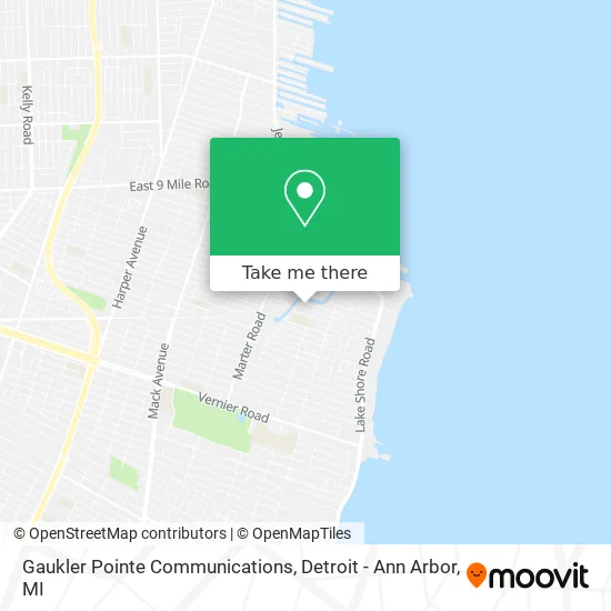 Gaukler Pointe Communications map