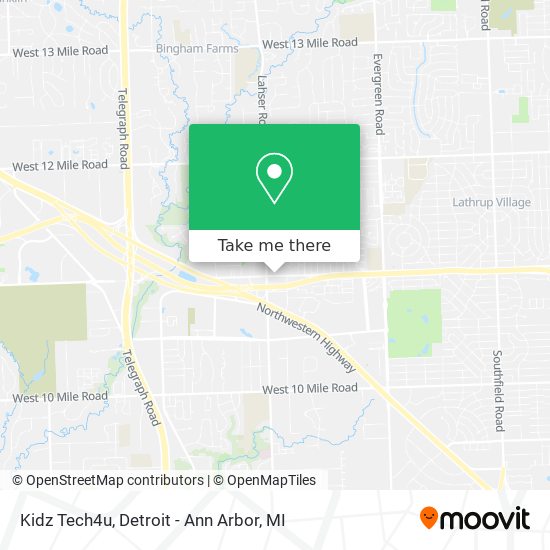 Kidz Tech4u map