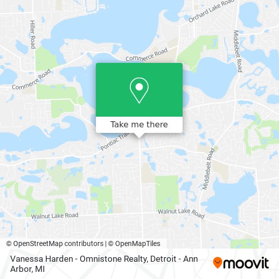 Mapa de Vanessa Harden - Omnistone Realty