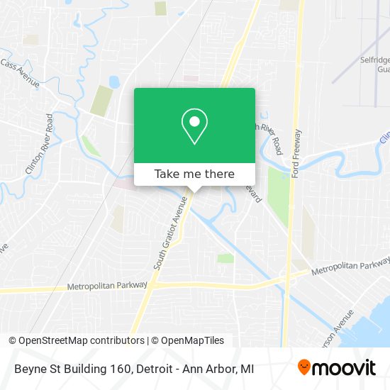 Mapa de Beyne St Building 160