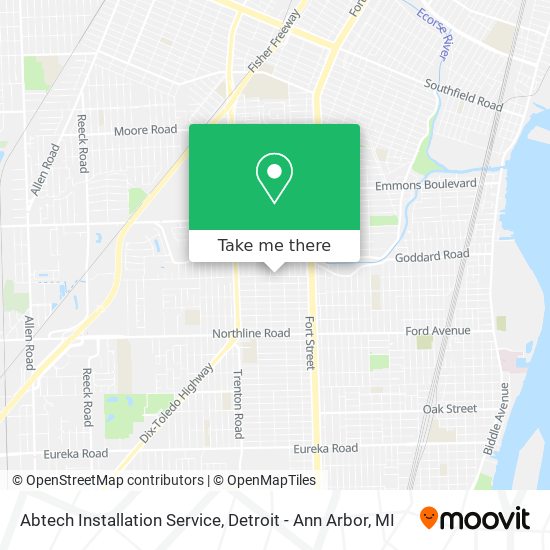 Abtech Installation Service map