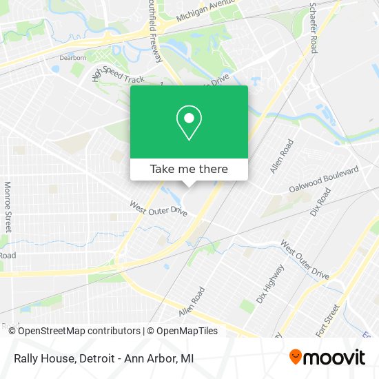 How to get to Rally House in Allen Park by Bus?