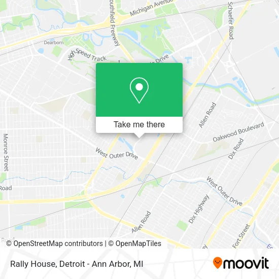Rally House map