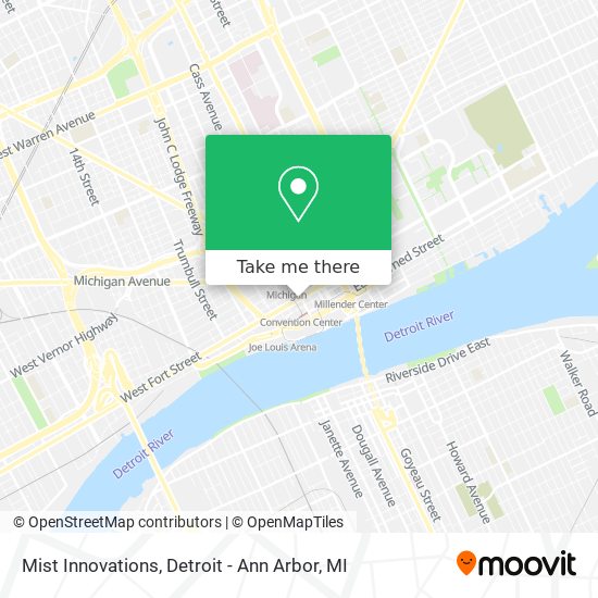 Mist Innovations map