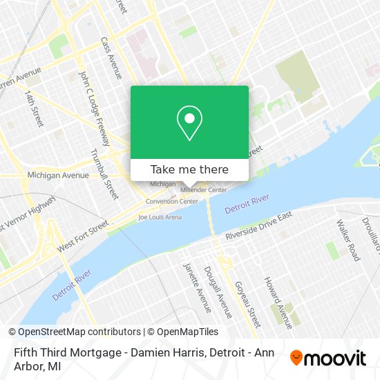 Mapa de Fifth Third Mortgage - Damien Harris