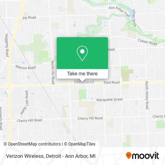 Verizon Wireless map