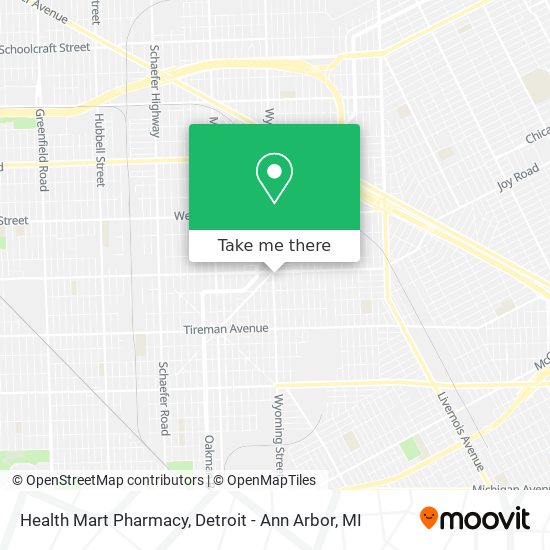 Health Mart Pharmacy map