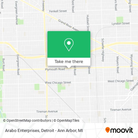 Arabo Enterprises map