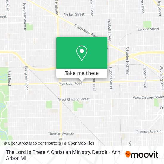 The Lord Is There A Christian Ministry map