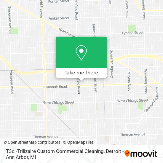 T3c -Trilizaire Custom Commercial Cleaning map