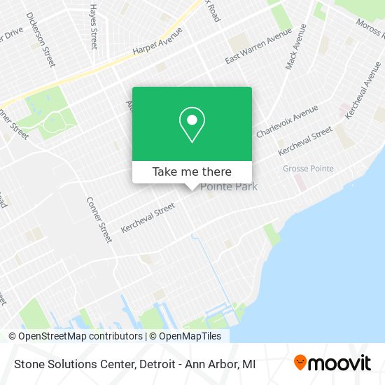 Mapa de Stone Solutions Center