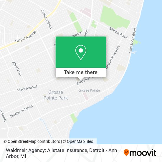 Waldmeir Agency: Allstate Insurance map