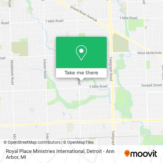 Royal Place Ministries International map