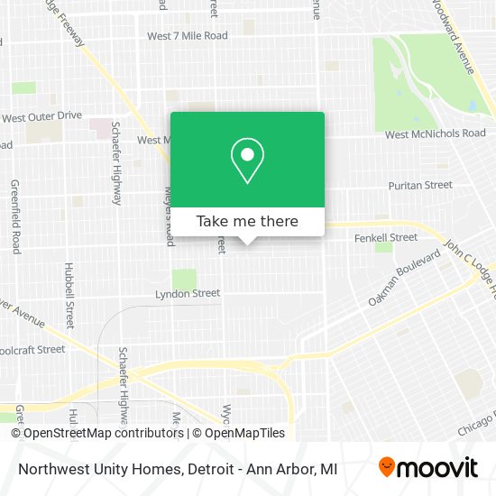 Northwest Unity Homes map