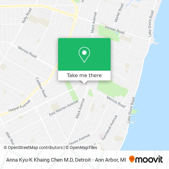 Anna Kyu-K Khaing Chen M.D map