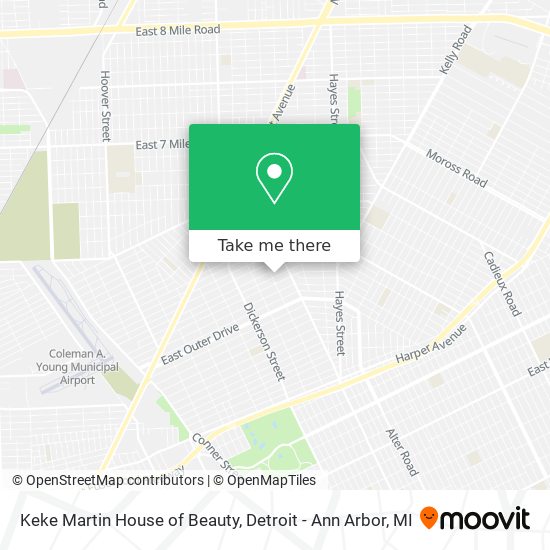 Keke Martin House of Beauty map