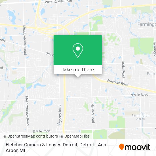 Fletcher Camera & Lenses Detroit map
